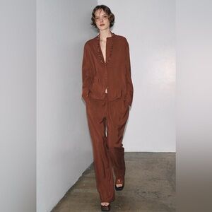 Zara ZWC Flowy co-ord set